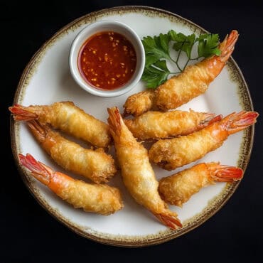 Crispy Rellenong Hipon (Filipino Stuffed Shrimp Rolls)