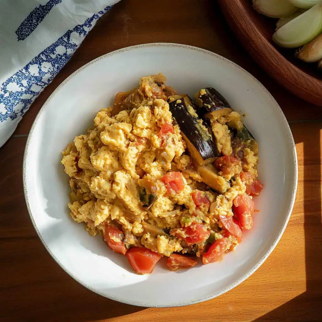 Poki Poki (Ilocano Eggplant and Egg Dish)