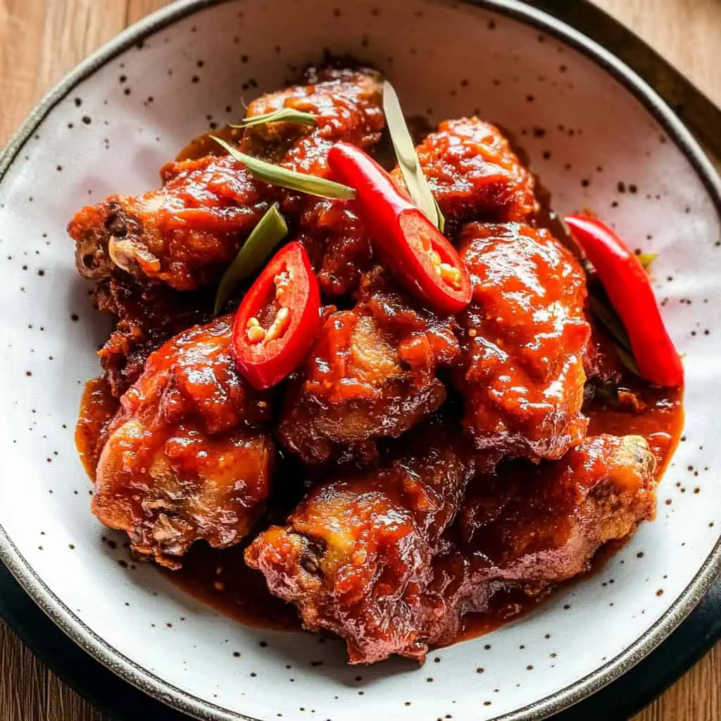 Sambal Chicken (Ayam Sambal)