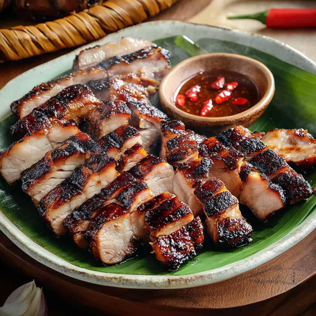 Inihaw na Liempo (Filipino Grilled Pork Belly