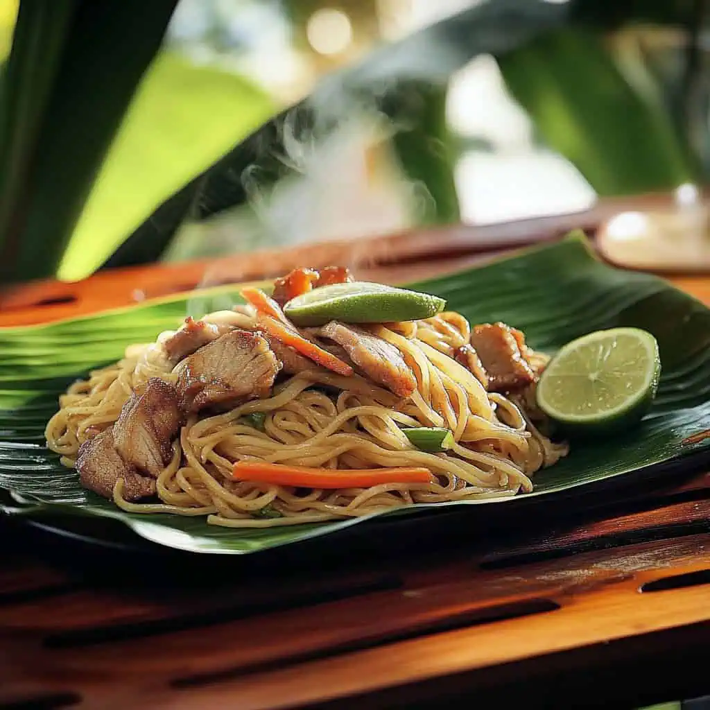 Authentic Pancit Habhab (Lucban-Style Noodles)