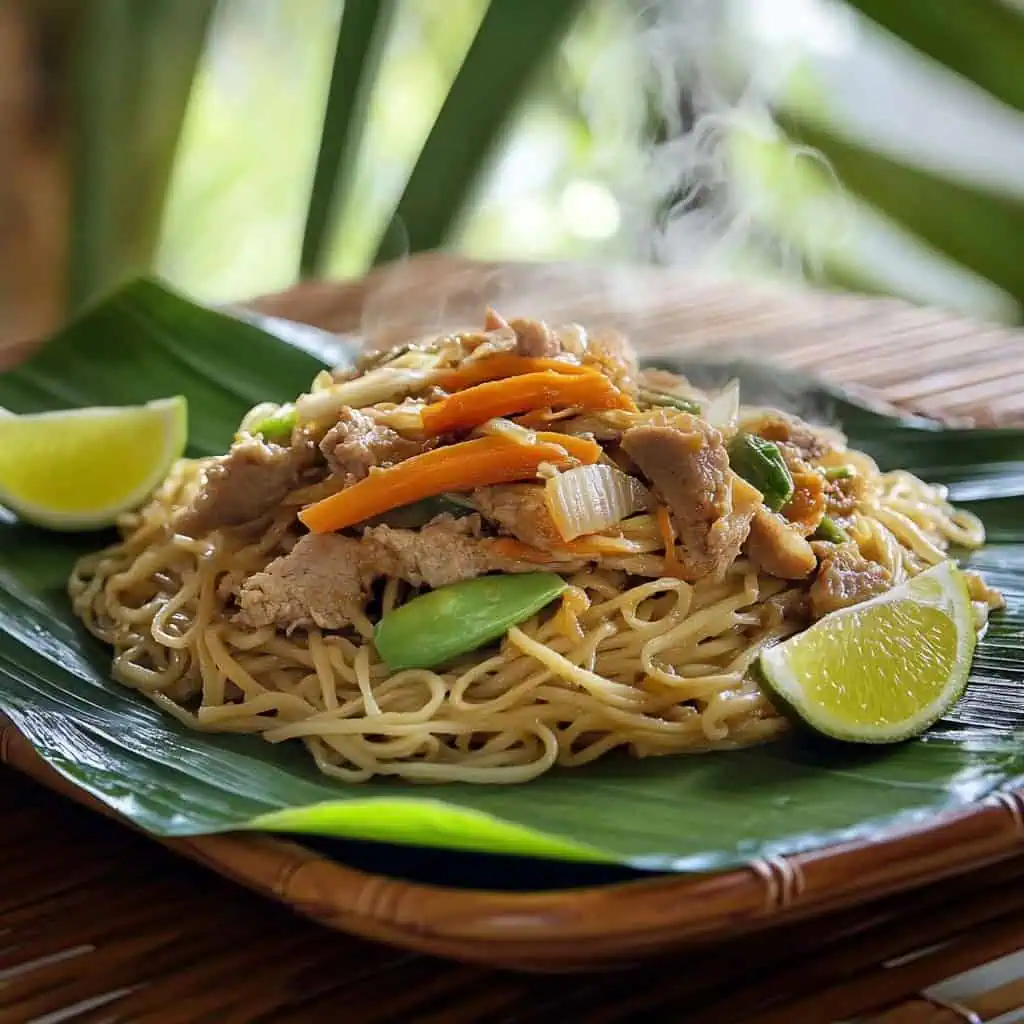 Authentic Pancit Habhab (Lucban-Style Noodles)