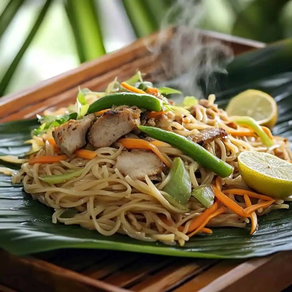 Authentic Pancit Habhab (Lucban-Style Noodles)