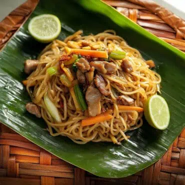 Authentic Pancit Habhab (Lucban-Style Noodles)