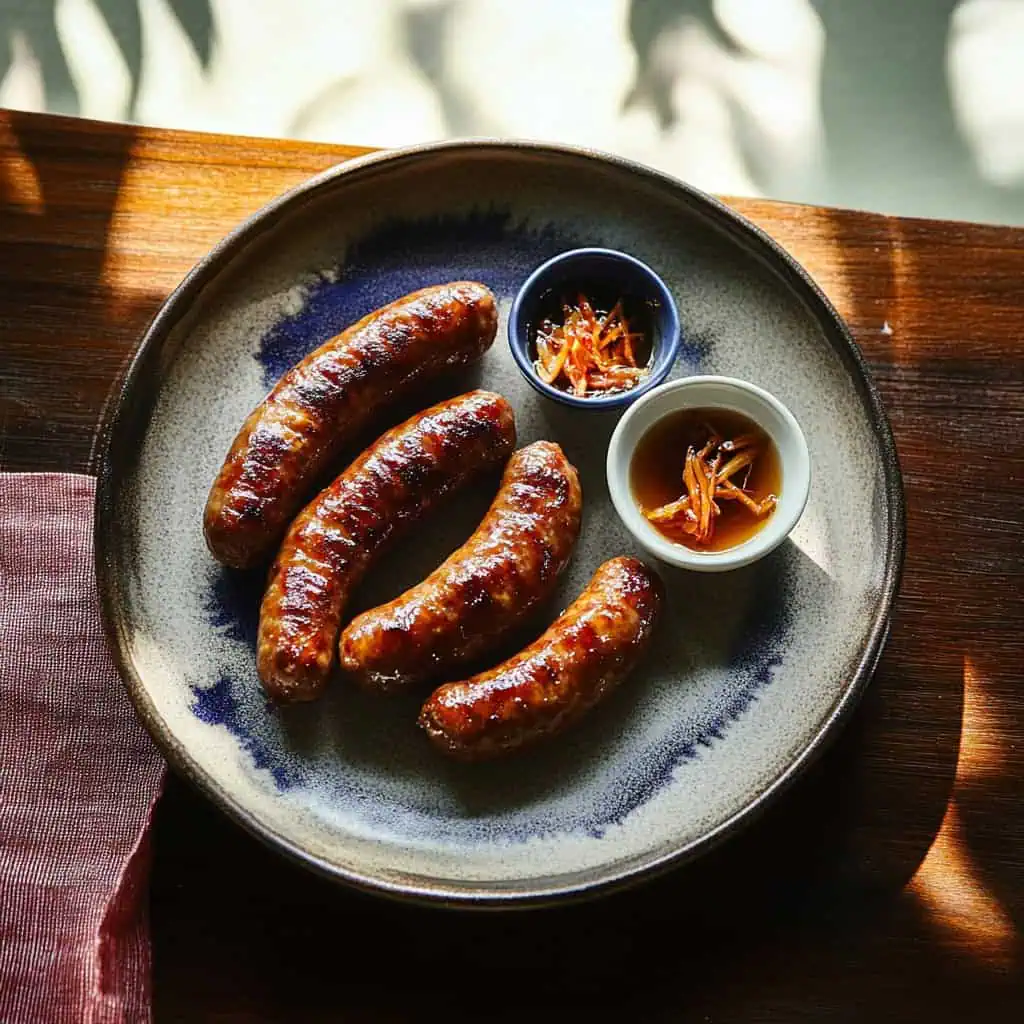 Homemade Garlicky Longganisa (Filipino Garlic Sausage)