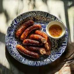 Homemade Garlicky Longganisa (Filipino Garlic Sausage)