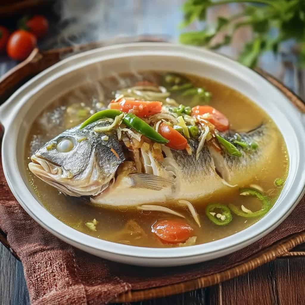 Pinangat na Isda (Filipino Sour Fish Stew)