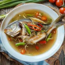 Pinangat na Isda (Filipino Sour Fish Stew)