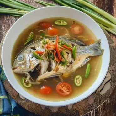 Pinangat na Isda (Filipino Sour Fish Stew)