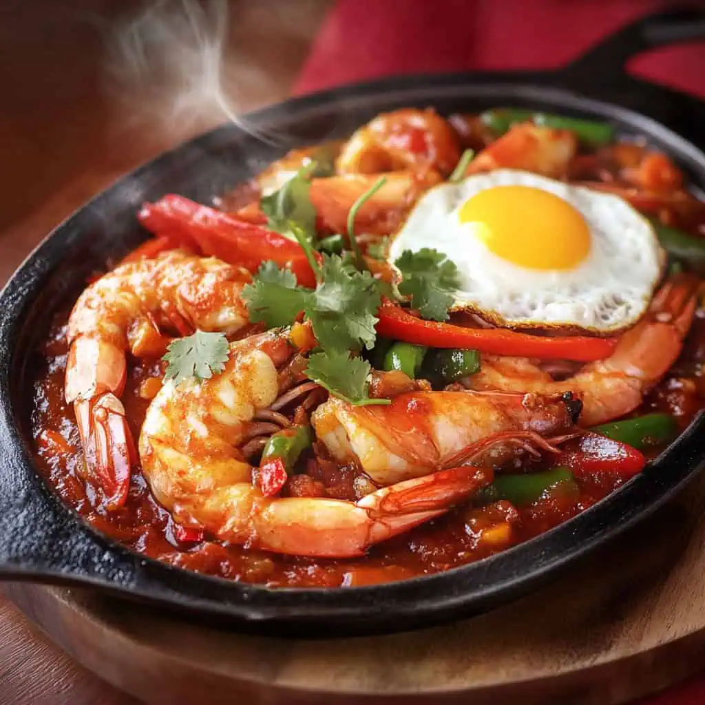 Sizzling Gambas Recipe (Restaurant-Style)