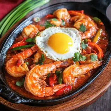 Sizzling Gambas Recipe (Restaurant-Style)