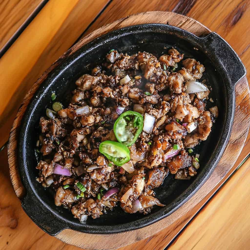 Chicken Sisig (Sizzling Filipino Chicken)