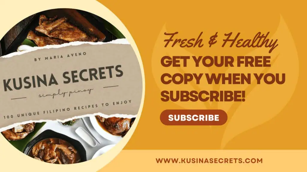 Kusina Secrets Cookbook