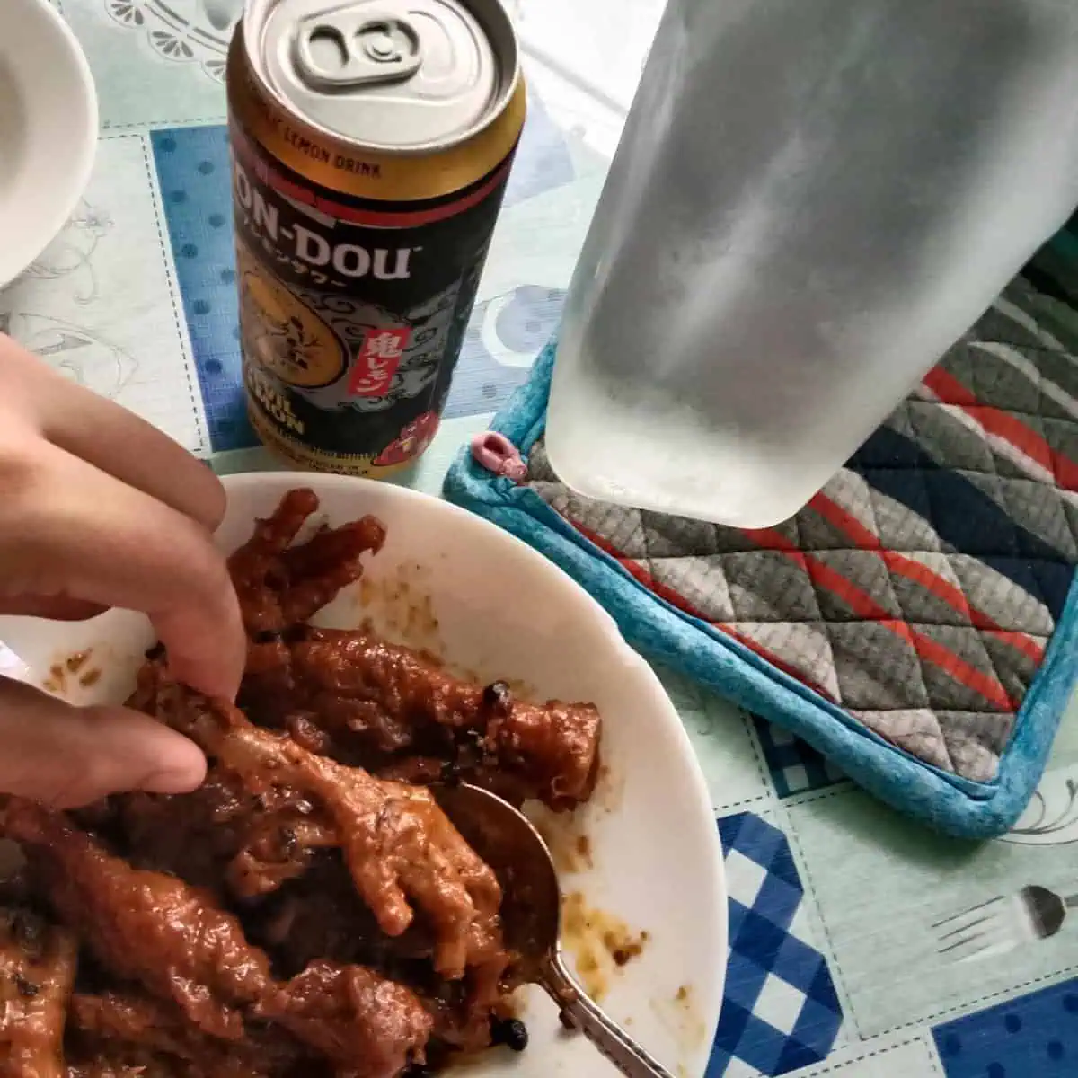 Adobong Paa ng Manok (Filipino Chicken Feet Adobo)