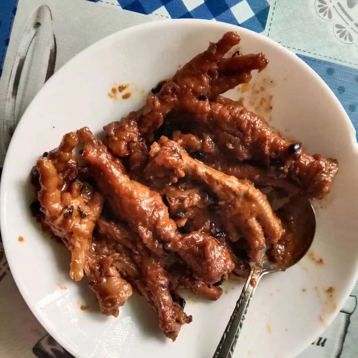 Adobong Paa ng Manok (Filipino Chicken Feet Adobo)