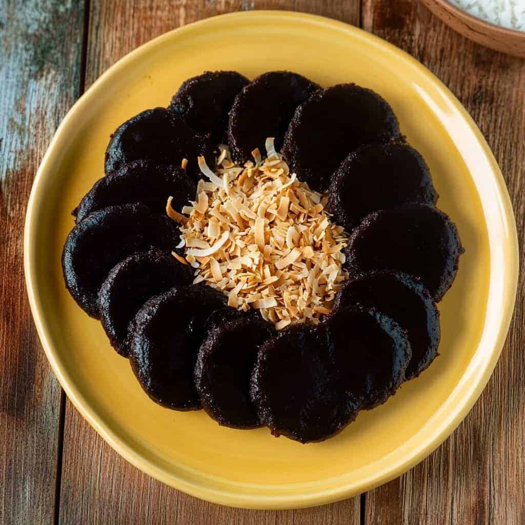 Black Kutsinta (Molasses Rice Cake)