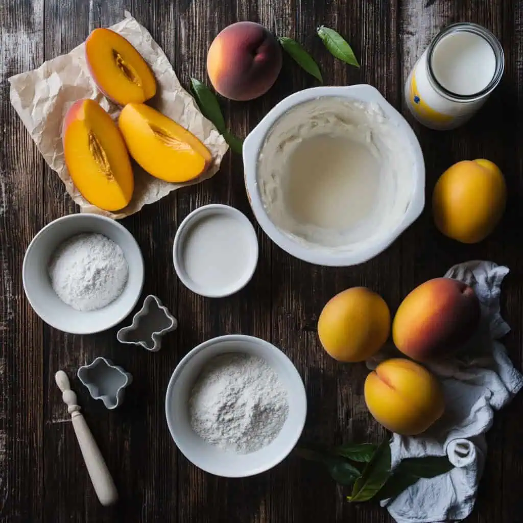 Ingredients for Jollibee Peach Mango Pie 