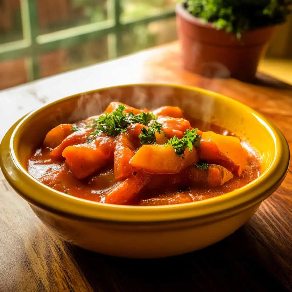 Vegan Filipino Kaldereta (Kalderetang Gulay)