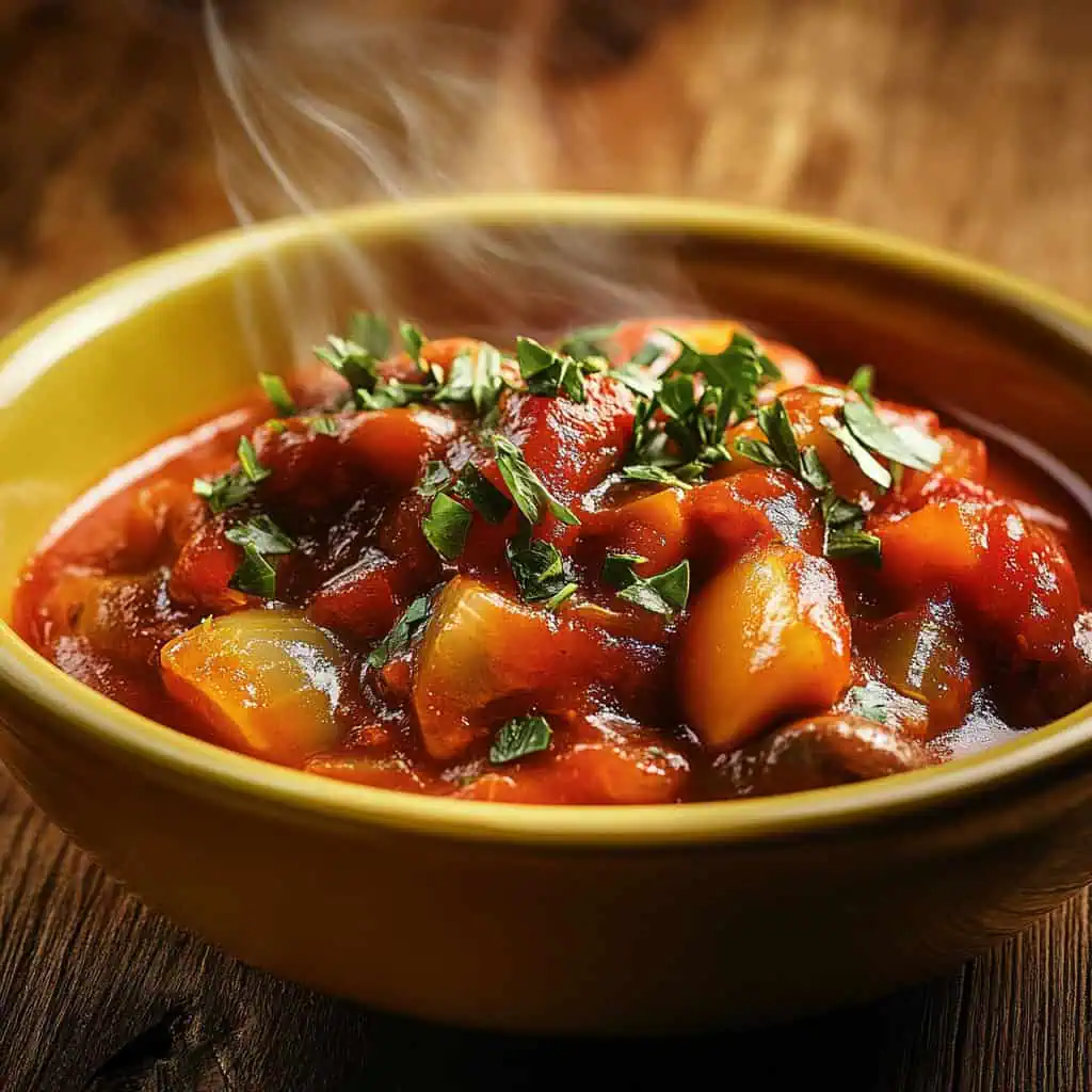 Vegan Filipino Kaldereta (Kalderetang Gulay)