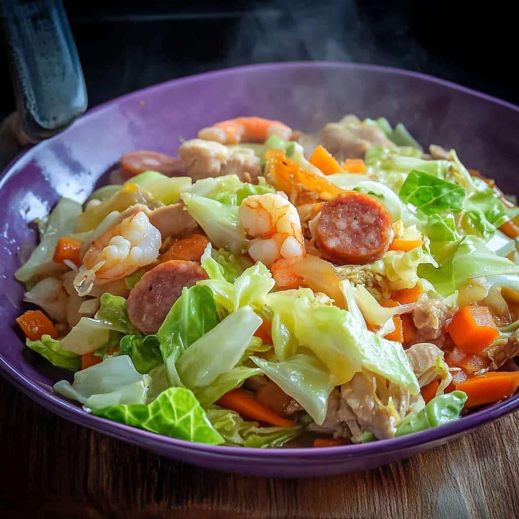 Ginisang Repolyo (Filipino Sautéed Cabbage)