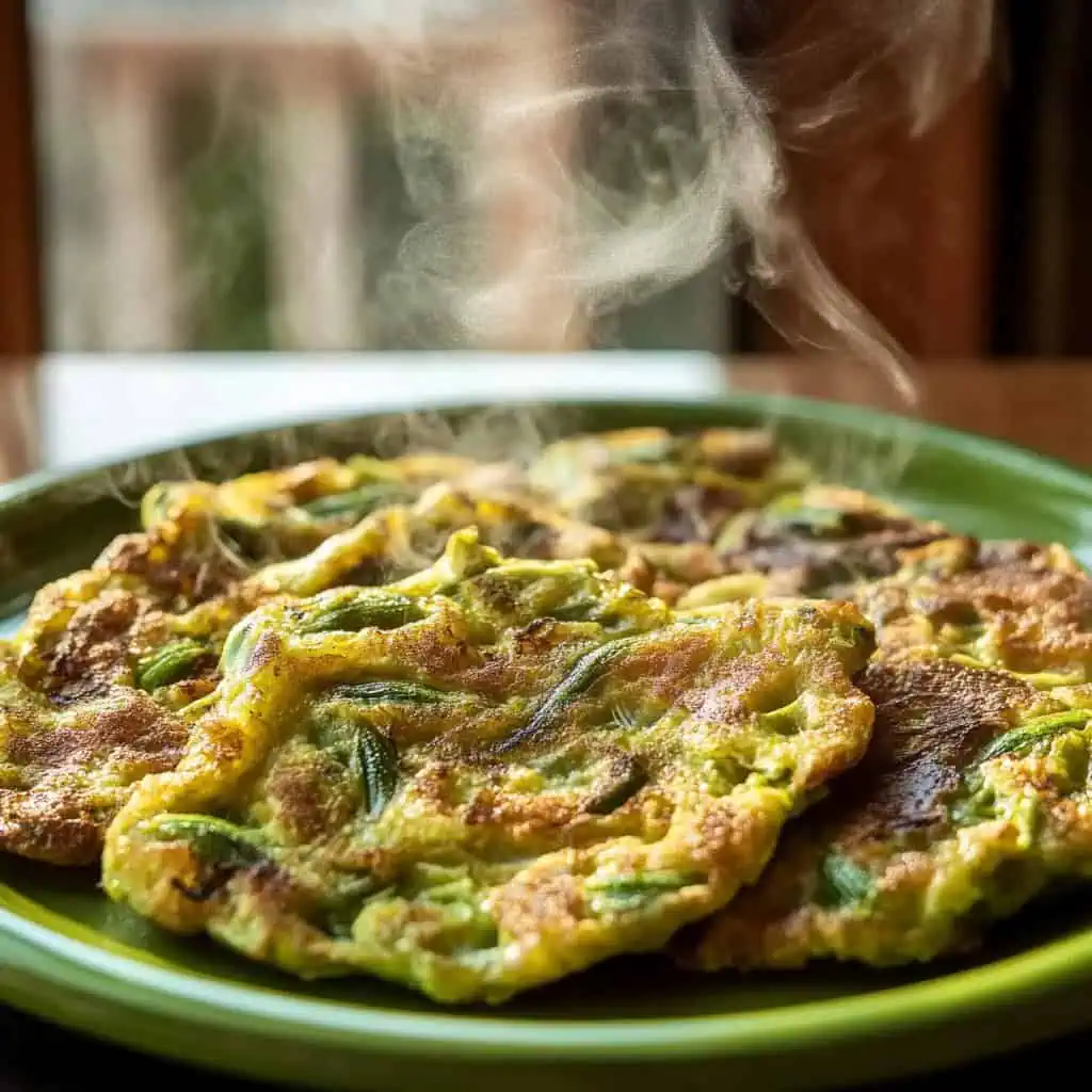 Tortang Okra (Filipino Okra Omelette)