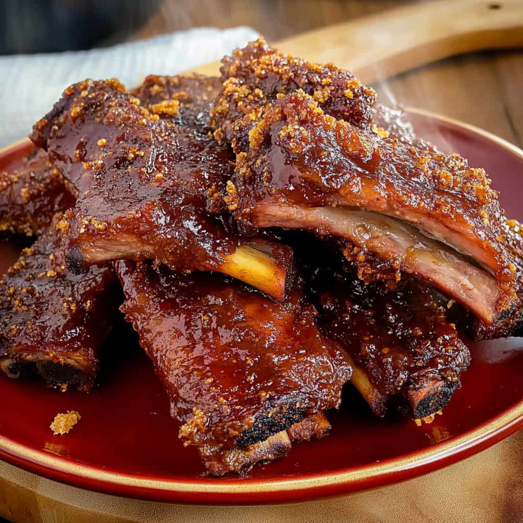 Baby Back Ribs with Adobo Glaze Recipe