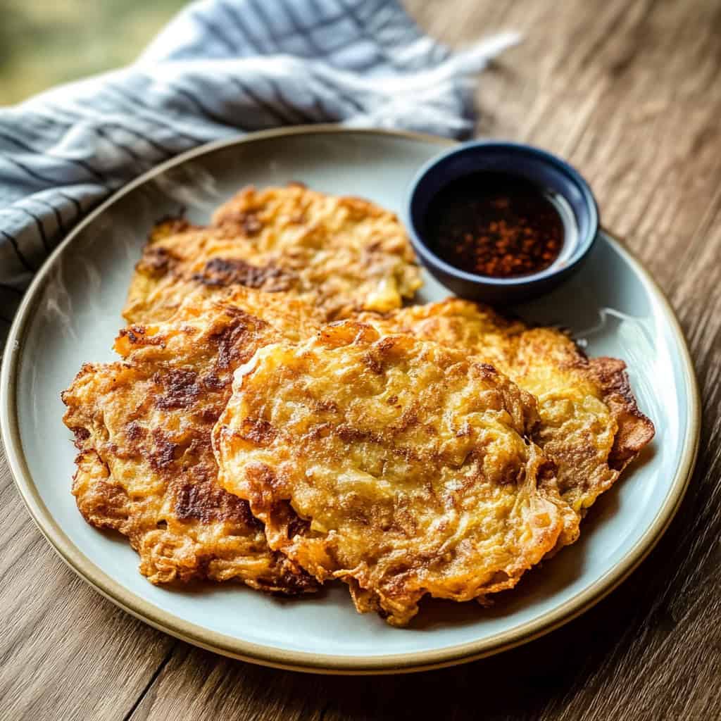 Tortang Dulong (Filipino Silverfish Omelette)