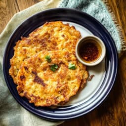 Tortang Dulong (Filipino Silverfish Omelette)