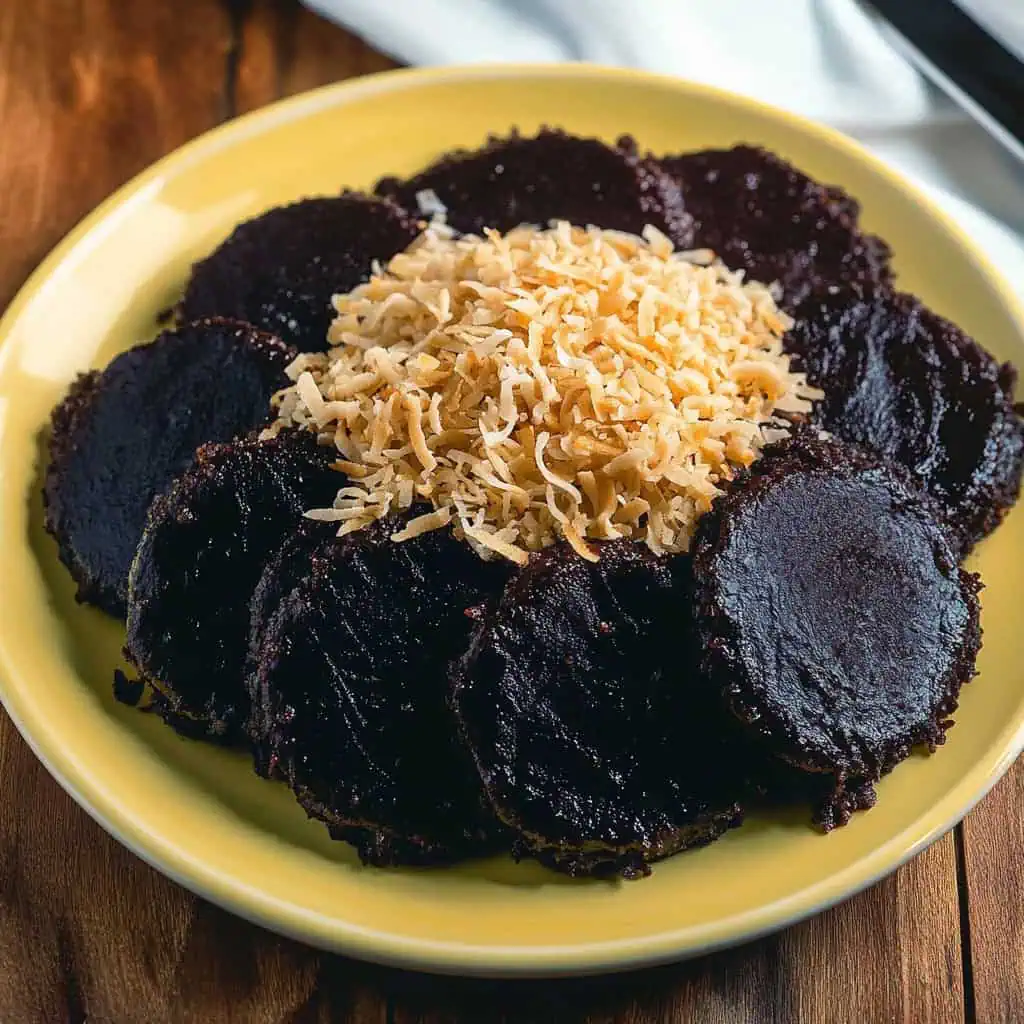 Black Kutsinta (Molasses Rice Cake)