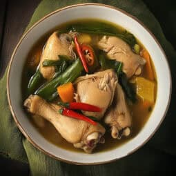 Sinigang na Manok (Filipino Sour Chicken Soup)