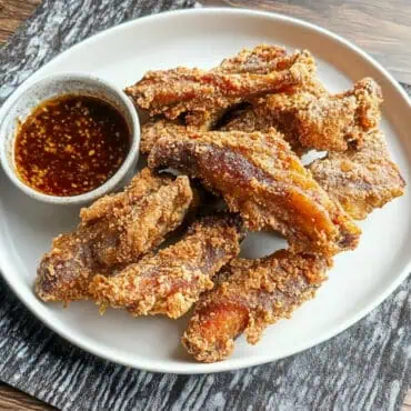 Loslos (Filipino Crispy Fried Baby Back Ribs)