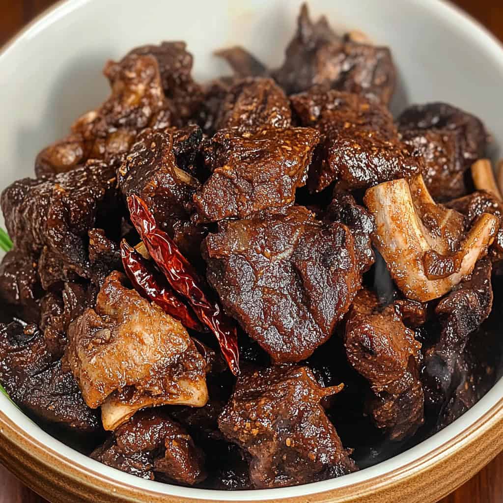 Adobong Kambing (Filipino Goat Adobo)