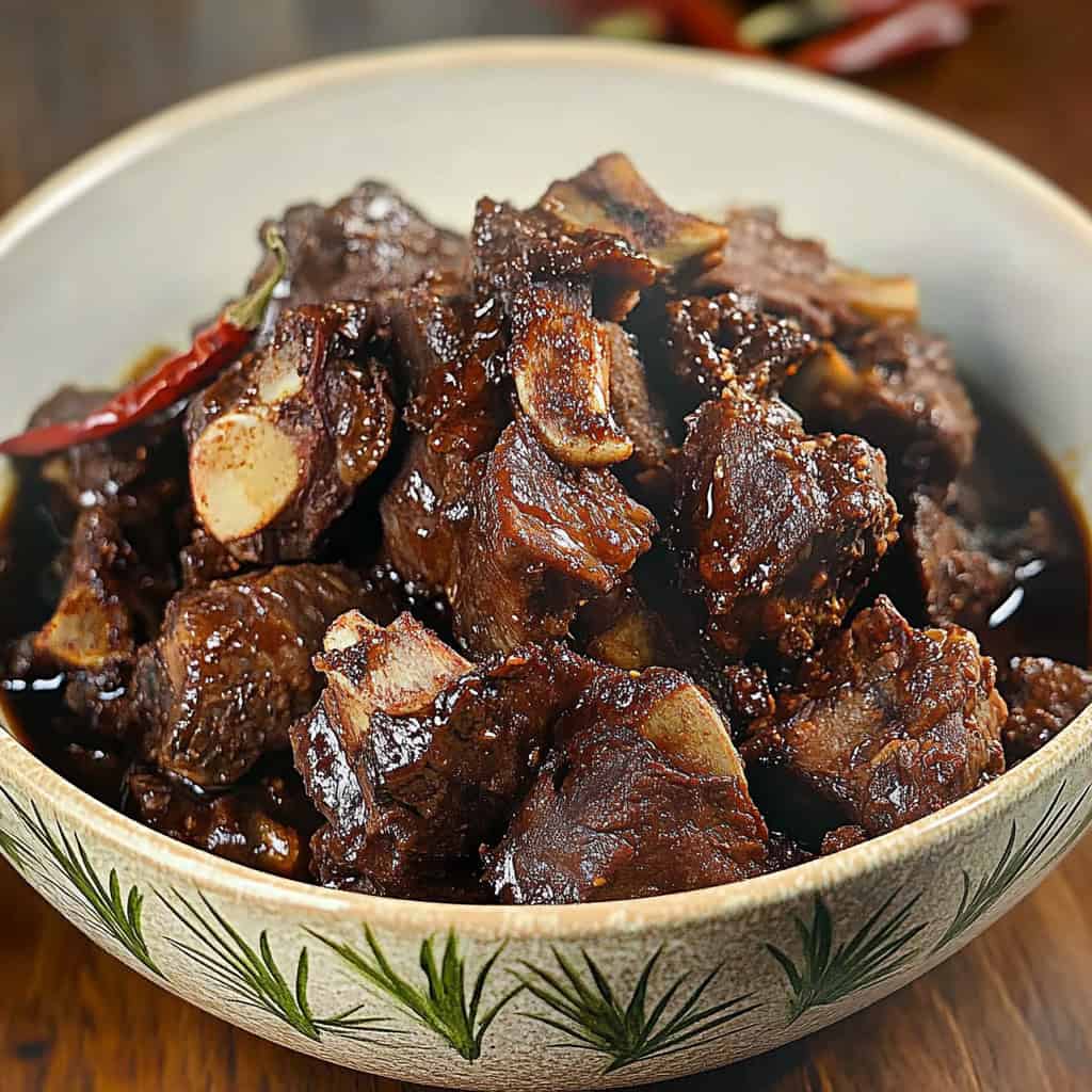 Adobong Kambing (Filipino Goat Adobo)