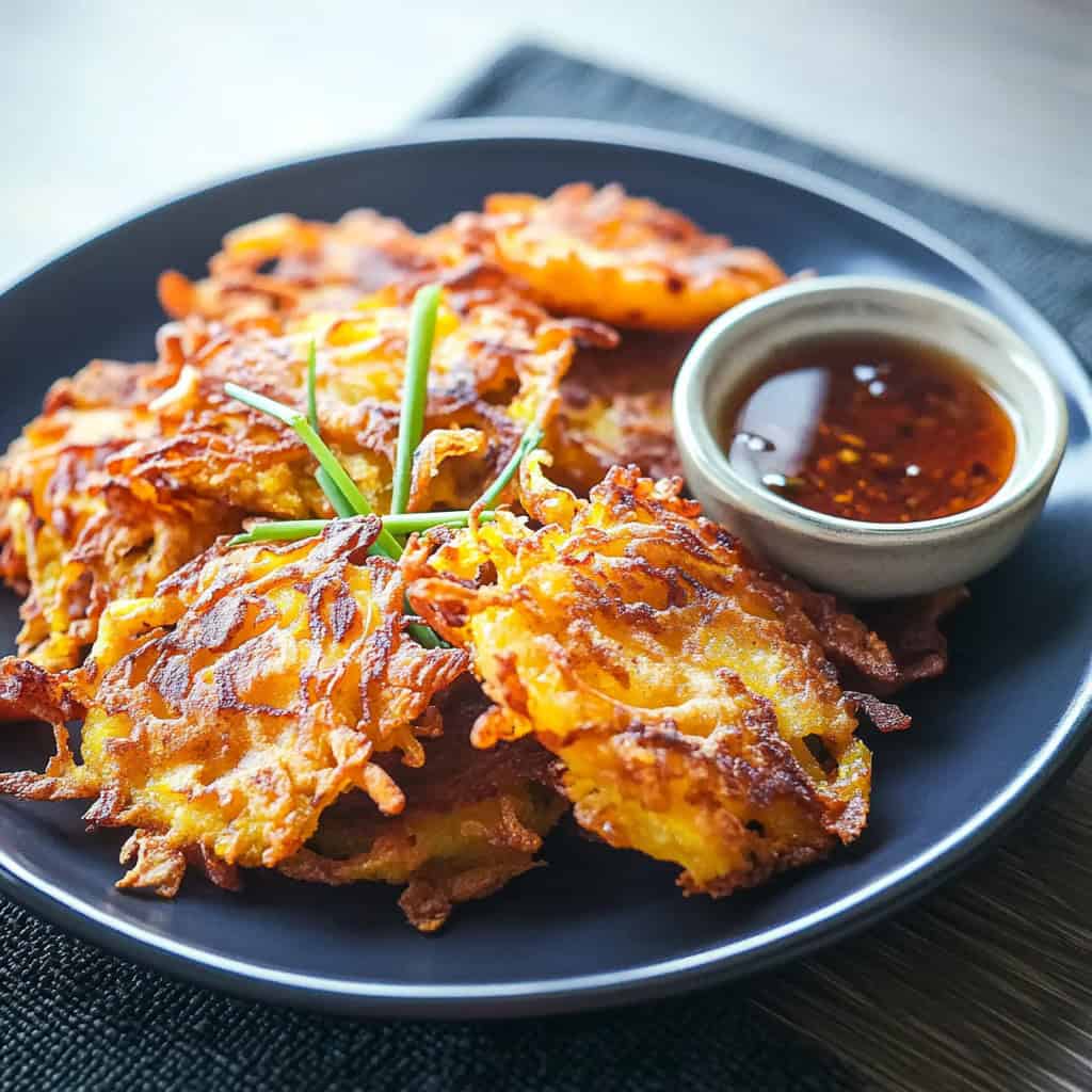 Kalabasang Ukoy (Filipino Squash Fritters)