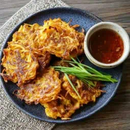Kalabasang Ukoy (Filipino Squash Fritters)
