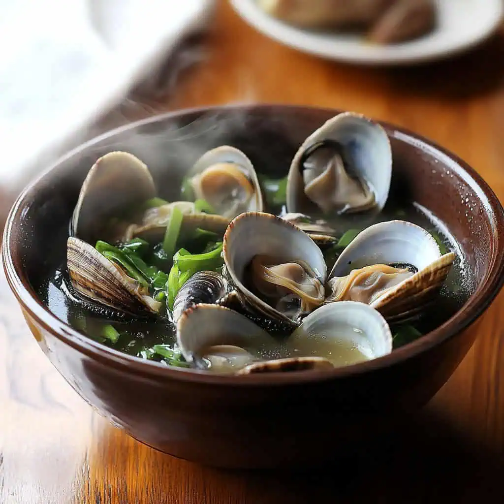 Tinolang Halaan (Filipino Clam and Ginger Soup)