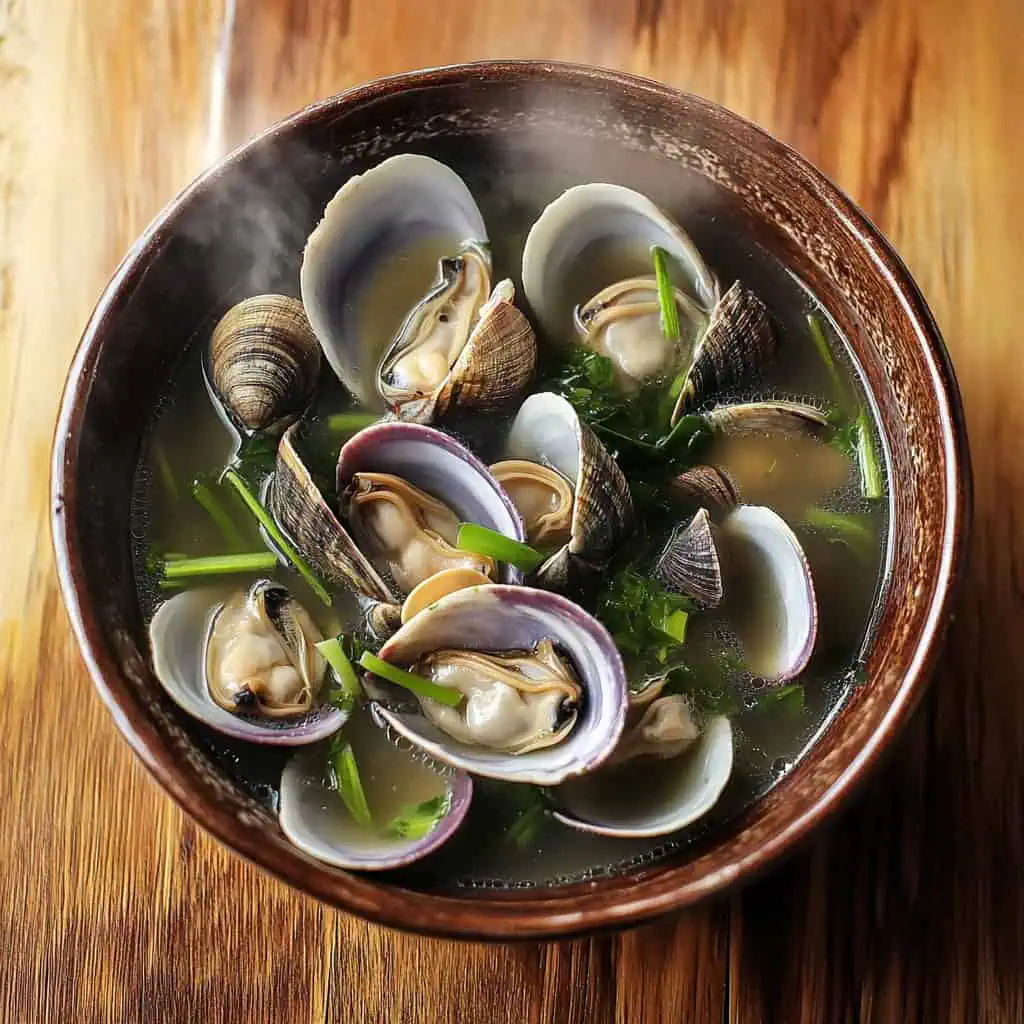 Tinolang Halaan (Filipino Clam and Ginger Soup)