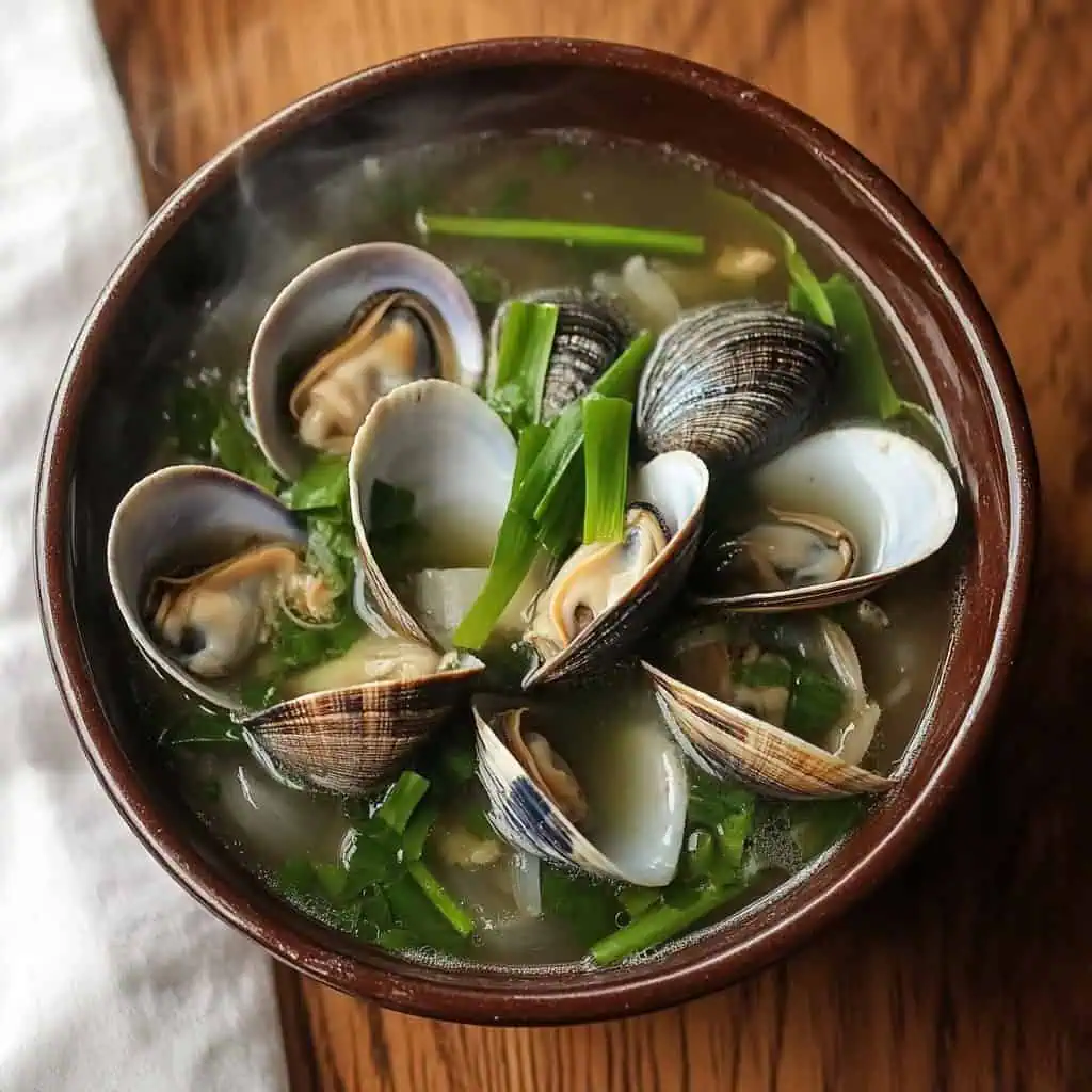 Tinolang Halaan (Filipino Clam and Ginger Soup)