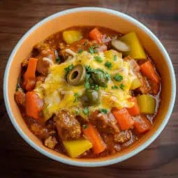 Pork Caldereta (Kalderetang Baboy)