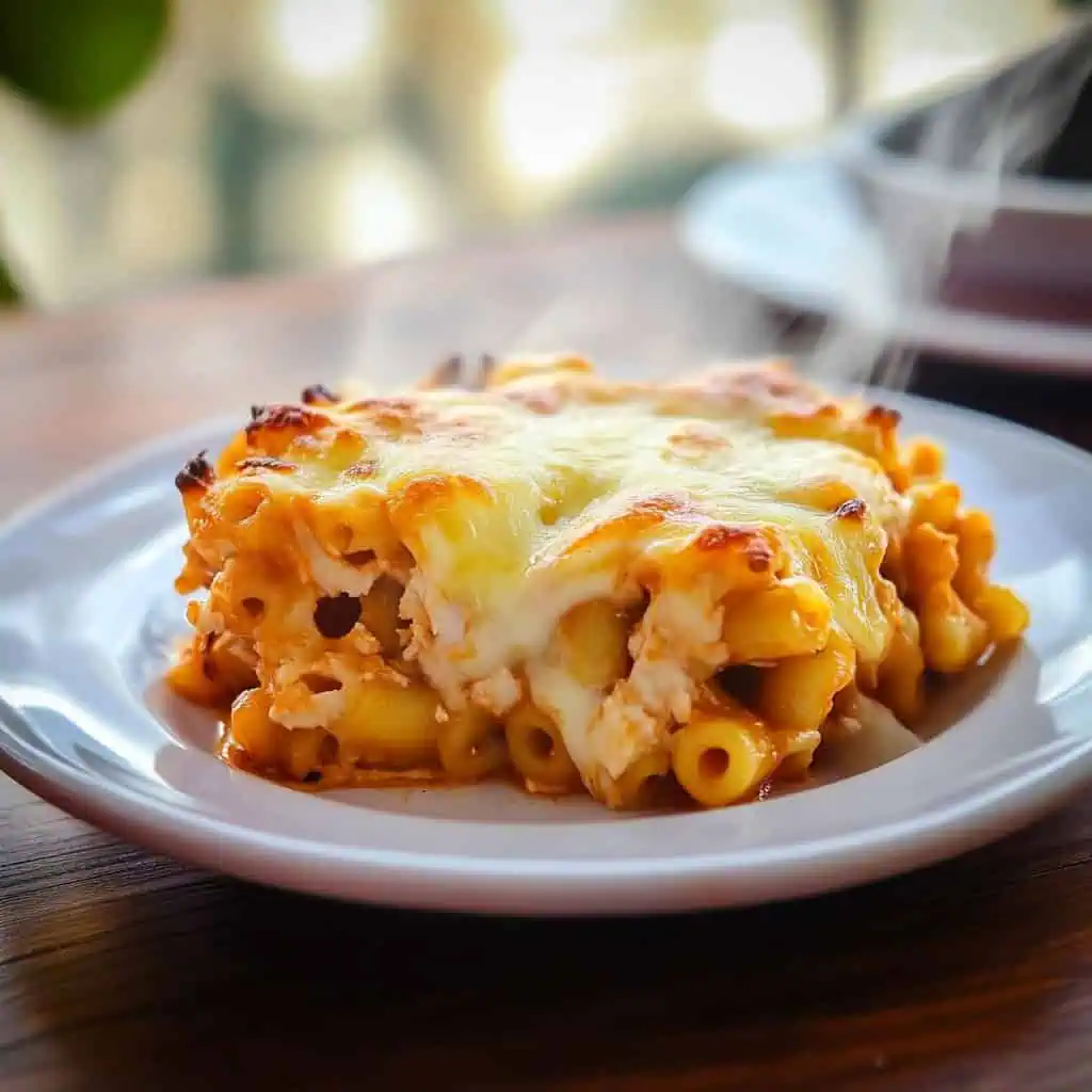 Filipino-style Chicken Baked Macaroni