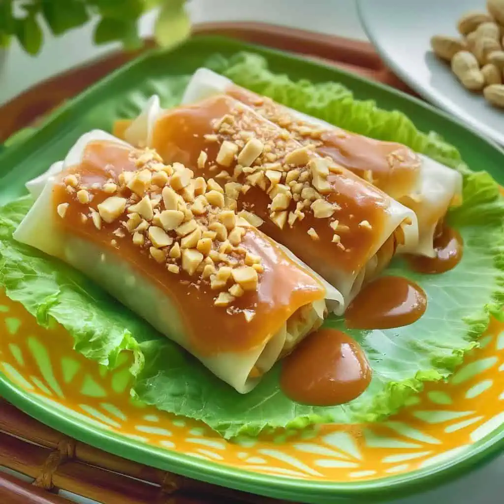 Lumpiang Ubod (Filipino Fresh Spring Rolls)