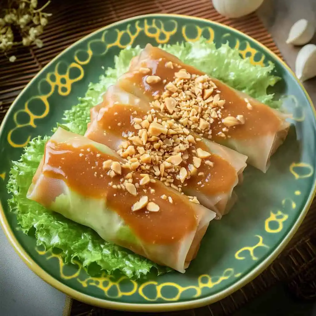 Lumpiang Ubod (Filipino Fresh Spring Rolls)