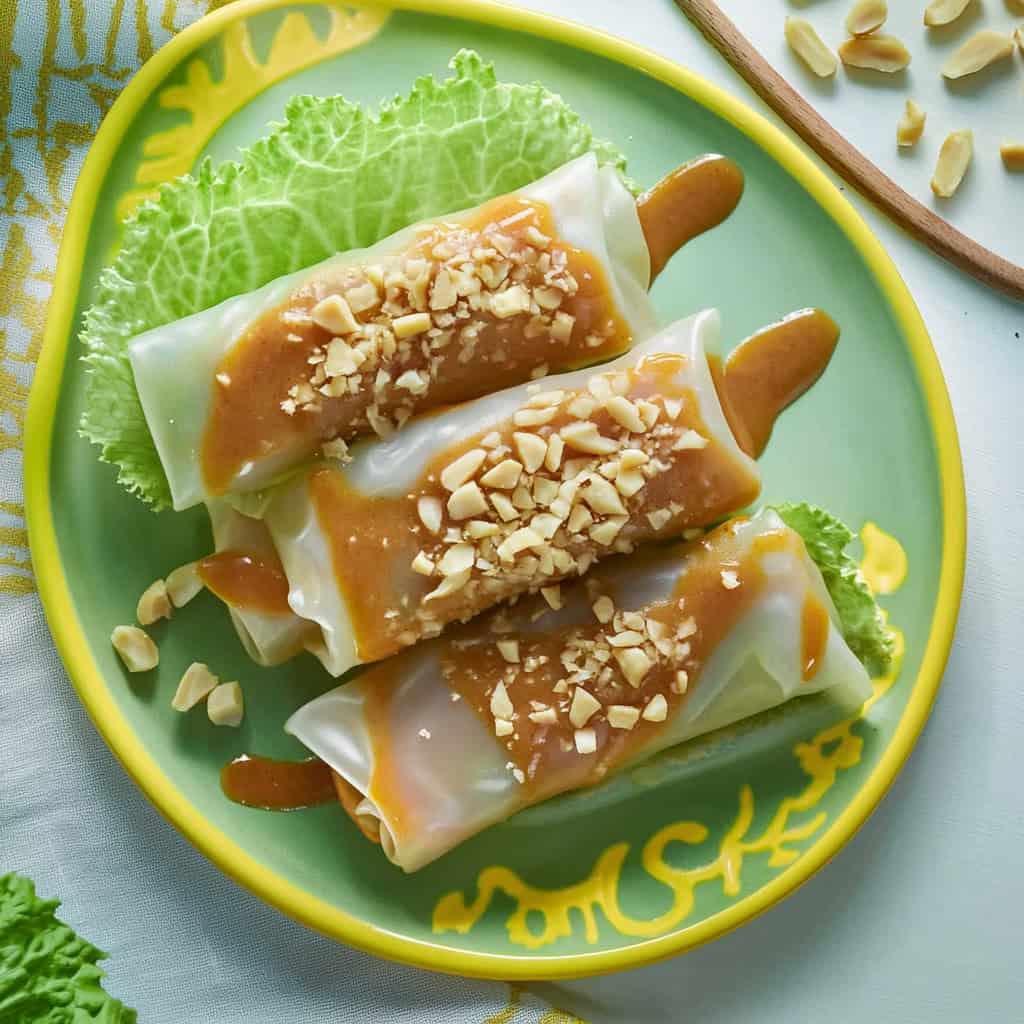 Lumpiang Ubod (Filipino Fresh Spring Rolls)