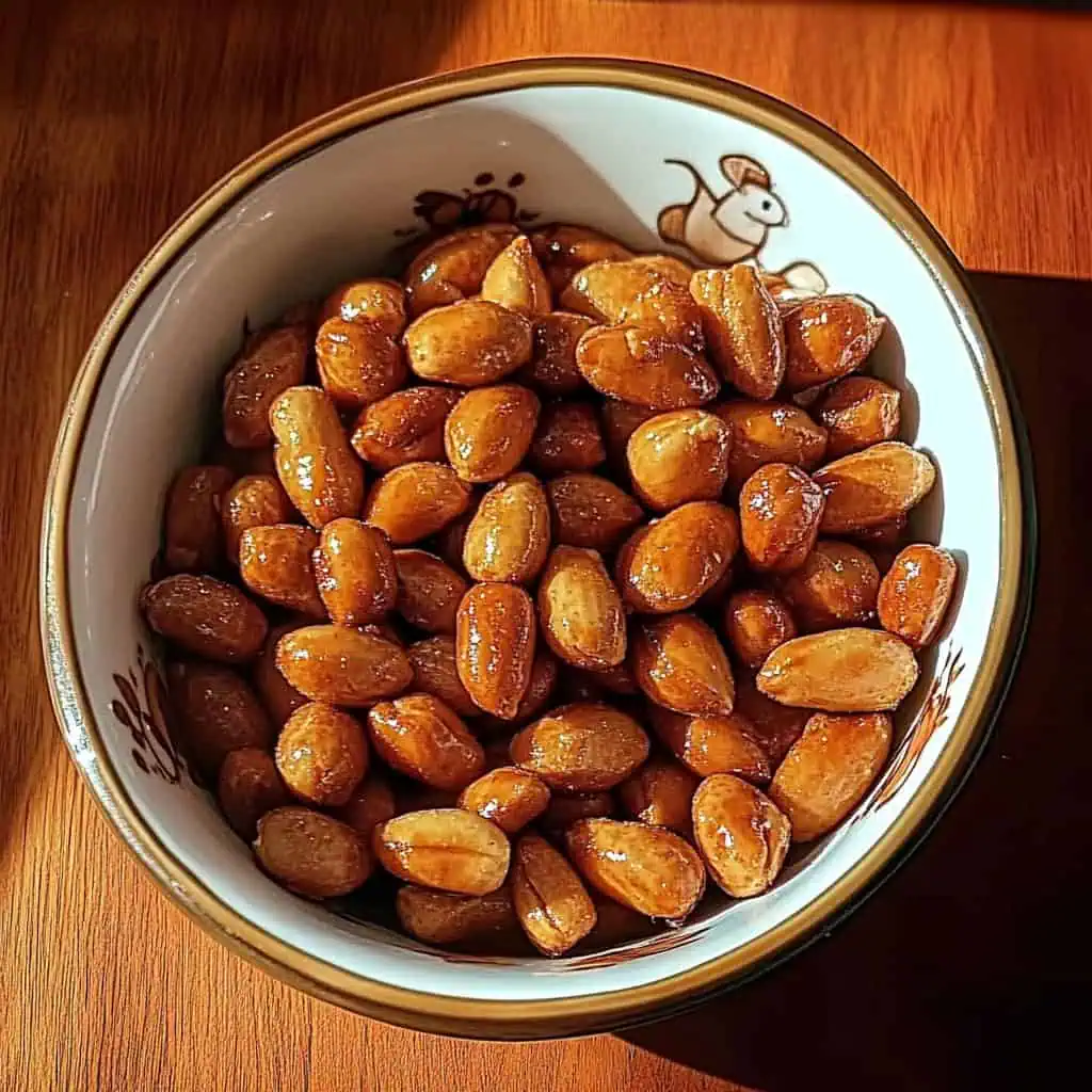 Adobong Mani (Filipino Garlic Fried Peanuts)