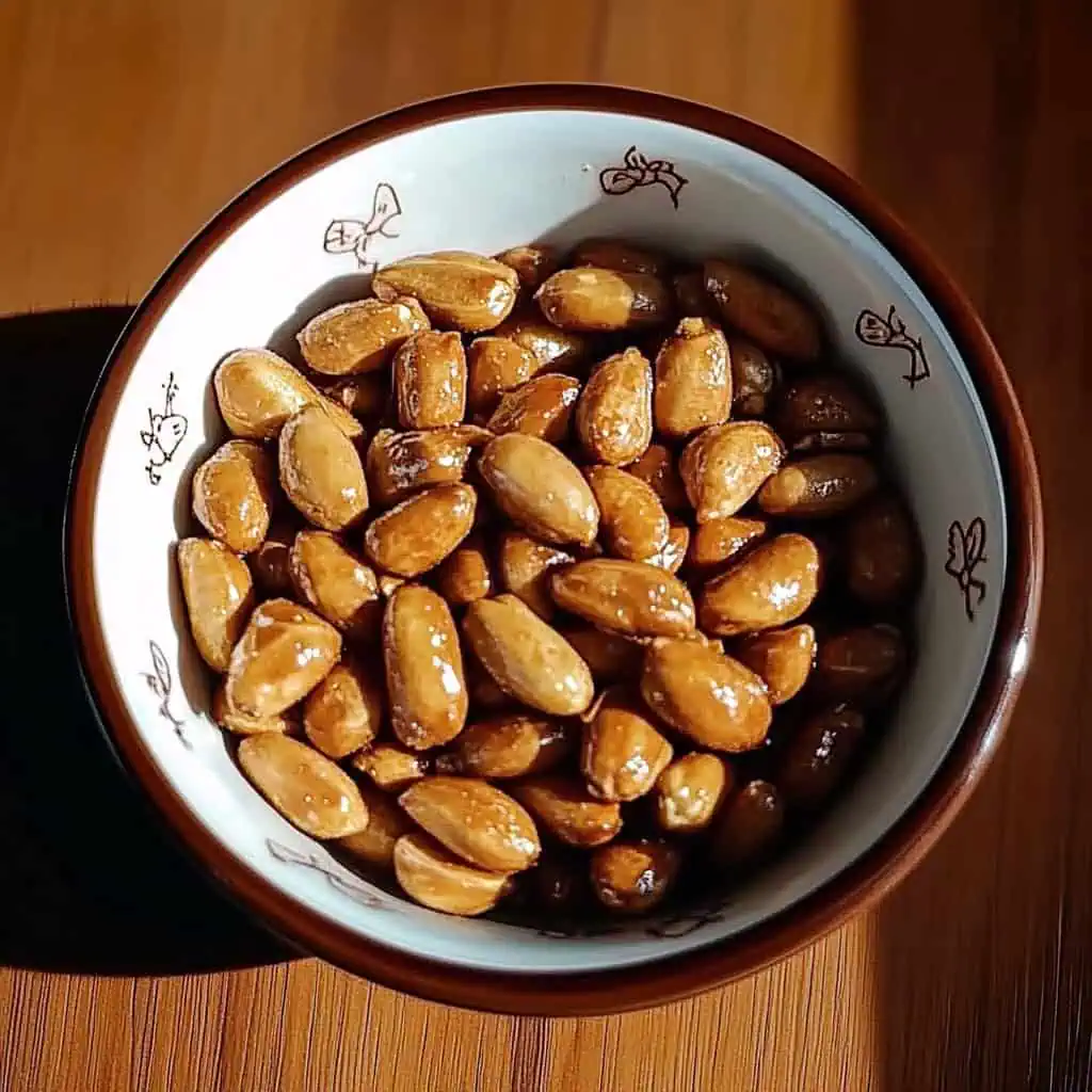 Adobong Mani (Filipino Garlic Fried Peanuts)