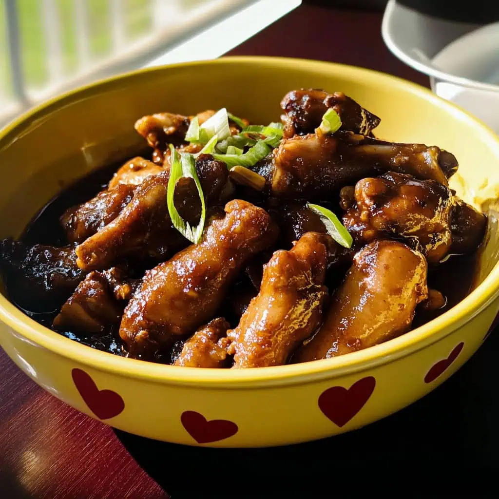 Adobong Paa ng Manok (Filipino Chicken Feet Adobo)