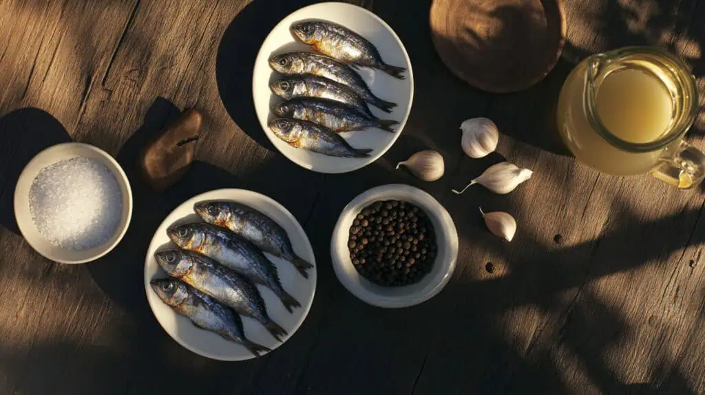 Ingredients for Homemade Tinapa (Filipino Smoked Fish)