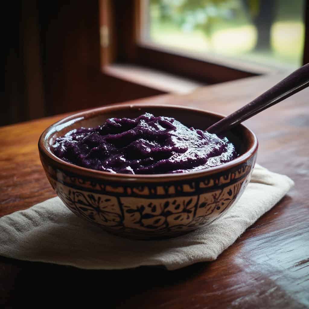 Homemade Ube Halaya Recipe (Filipino Purple Yam Jam)