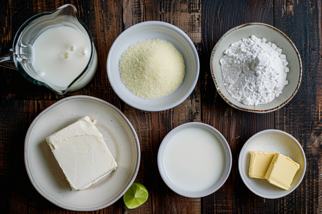 Ingredients for Authentic Pastillas de Leche (Filipino Milk Candies)