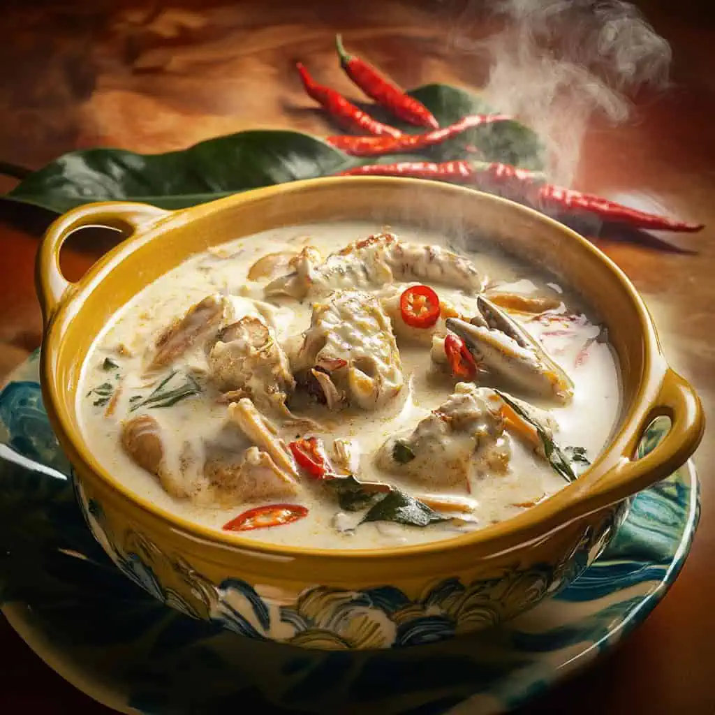 Ginataang Kamansi at Alimasag (Breadnut and Crab in Coconut Milk)